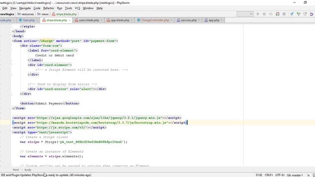 Laravel Tutorial Series Part 16 - Cashier