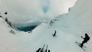 #insta360 Roza Khutor Ski 2023 / Insta360 one R / Красная Поляна