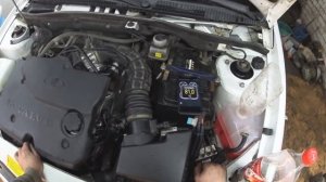 Термоста Лузар 92 градуса зимний  Установка и Тест на Ладу Калину