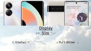 Realme 10 Pro Plus vs Google Pixel 6 Pro Comparison
