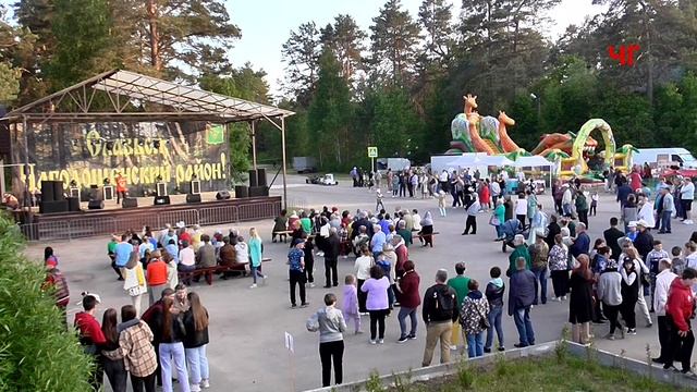 Валерий Евсеев - гость праздника 100 летия п. Сазоново.