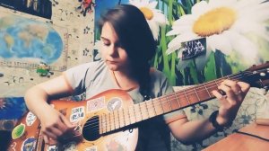 Мелодия из заставки Гравити Фолз (Gravity Falls) на гитаре guitar