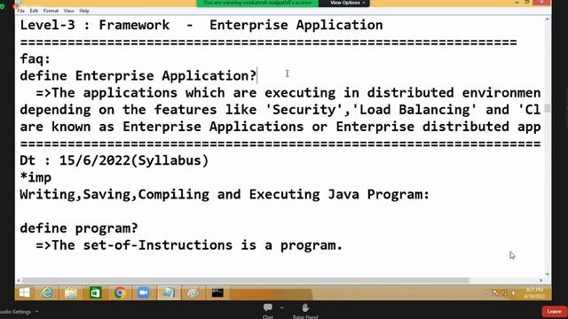 07 CORE JAVA DAY 7 What is Environment Variables User variable & System variable смотреть онлайн