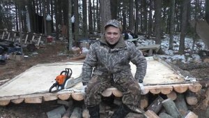 Летающий лабаз, дом на дереве. Часть №1