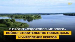 В проект «Оздоровление Волги» войдет строительство новых дамб и укрепление берегов