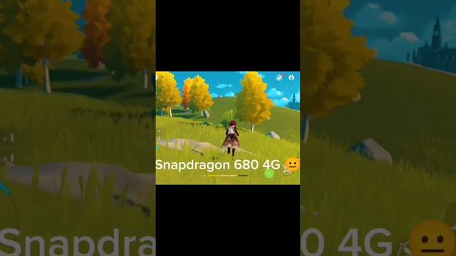 Snapdragon 680? vs Snapdragon 845 ☠️ #genshinimpact