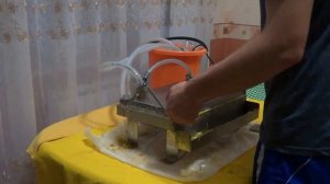 Пресс для вощины с водяным охлаждением / Своя вощина