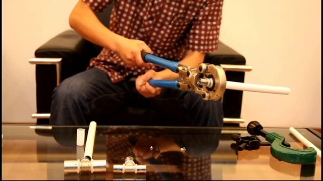 Монтаж трубы PEX/AL/PEX и PE-RT/AL/PE-RT смотреть онлайн