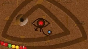 Luxor Zuma прохождение игра Египет ? Зума, цветные шарики три в ряд