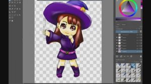 Ведьмочка Ацуко Кагари \\ одна из первых моих работ в крите