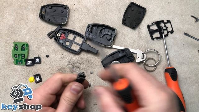 Замена корпуса ключа Вольво (Volvo) V50 S40 C50 S50 S60 C30 / Volvo Key Shell Change, replace смотреть онлайн