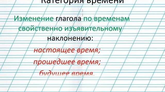 глагол как часть речи