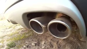 Выхлоп Kia Rio X Line