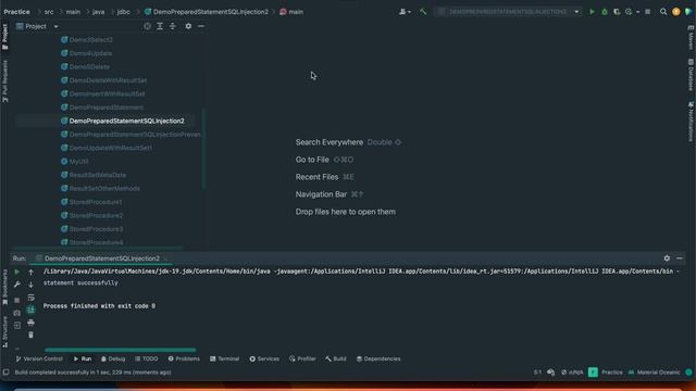 JDBC Part 2 V8   Prepared Statement SQL Injection