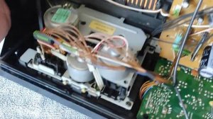 DENON DRM-710 замена пассика сервисного мотора