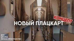 Смотрим КОНЦЕПТ НОВОГО ПЛАЦКАРТА. Вагон габарита Т