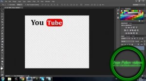 Как да направим YouTube лого с Photoshop CC?