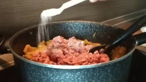 Тыква с фаршем! Просто и вкусно ?