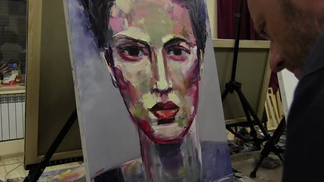 Живопись маслом для начинающих, уроки рисунка в Москве, Сахаров, научиться рисовать маслом смотреть онлайн