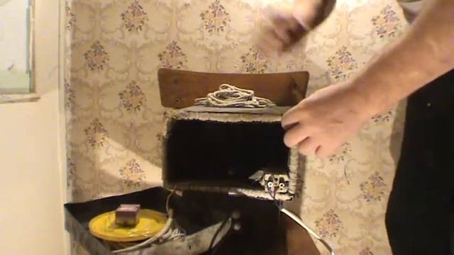 самодельная простейшая электропечь