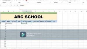 Data entry in Excel, alignment,insert row ,insert collumn,change font,freeze pen/Bengali