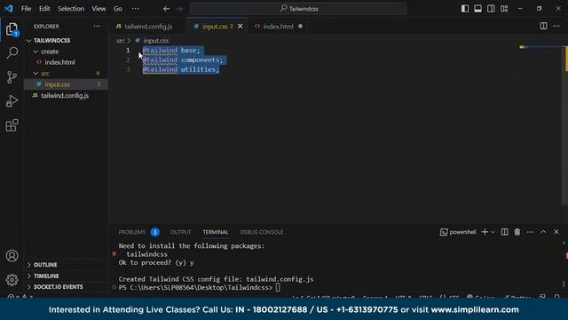 Tailwind CSS Tutorial | Learn Tailwind CSS | Mastering Tailwind CSS | Simplilearn