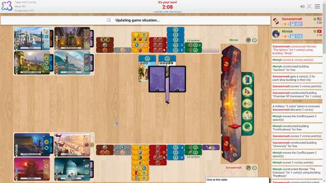 7 Wonders Duel: Love The Close Games смотреть онлайн