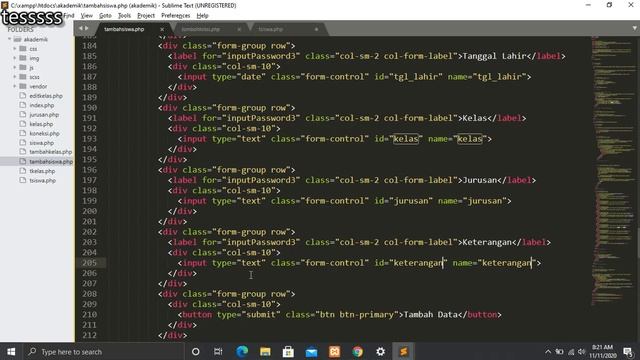 Tutorial Template Admin Bootstrap #5 смотреть онлайн