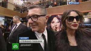 Моника Беллуччи и Dolce & Gabbana - ЦУМ - Москва