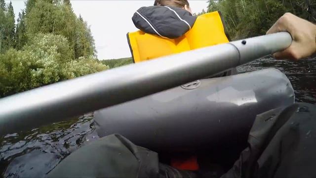 Сплав с Девчонками по Таёжной Реке. Ночёвка в палатках. Добрые походы. смотреть онлайн