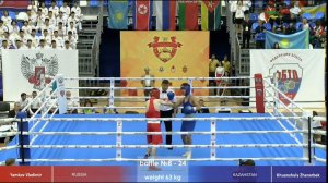 Чемпионат Мира по боксу стран CISM 2024 Финал 63 кг