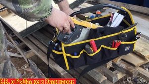 Моя сумка с инструментом для дачи с самым необходимым.Супер складная сумка для инструмента Systec.