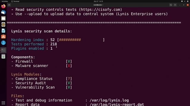 Awesome Linux Tools: Lynis from CISOfy