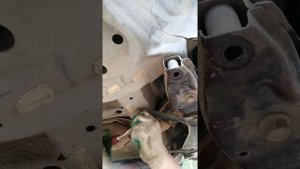 Снятие рулевой рейки Митсубиси Аутлендер 3.