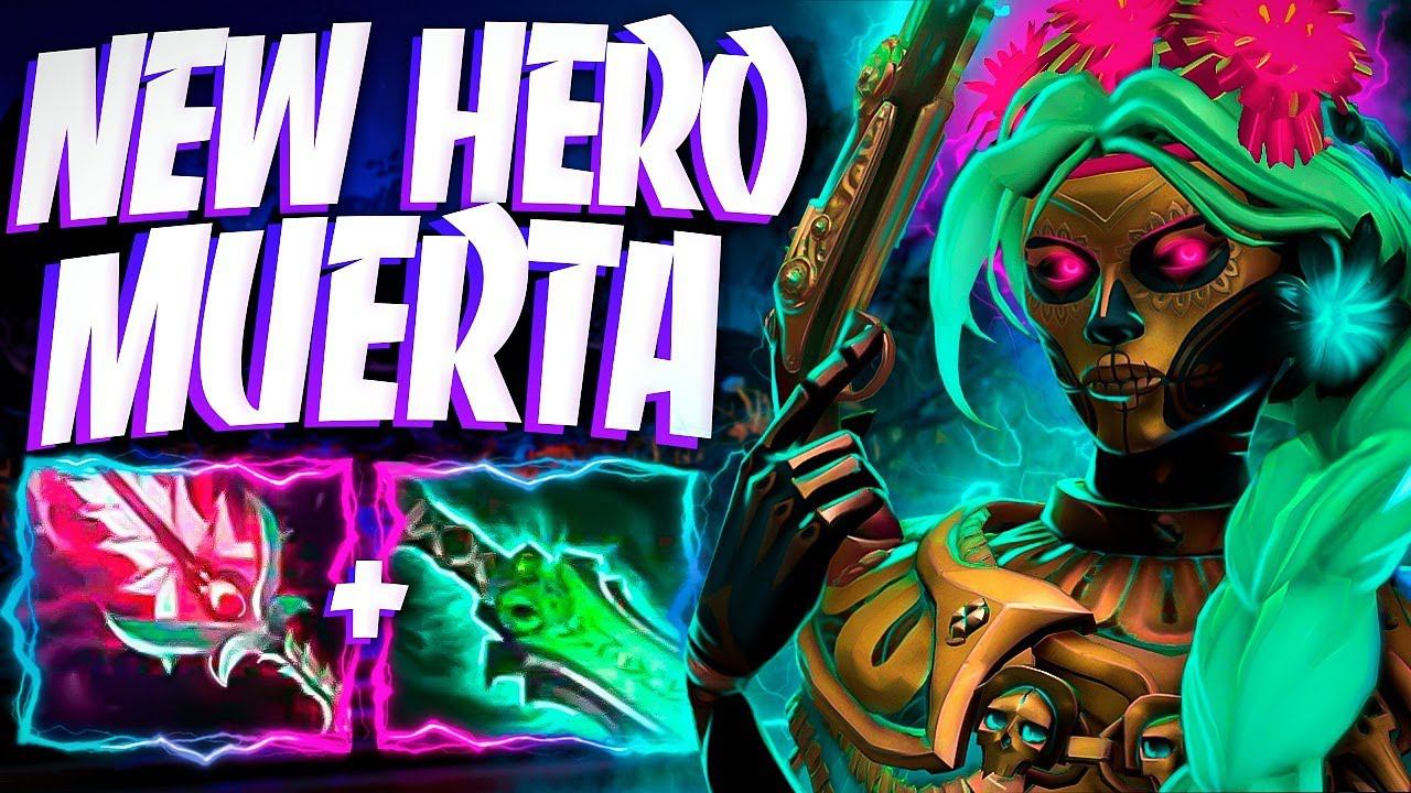 НОВЫЙ ГЕРОЙ МУЭРТА? ПЕРВАЯ ИГРА ОБЗОР В 7.32eMUERTA DOTA 2