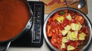 Лечо из болгарского перца и помидор Простой и быстрый рецепт лечо