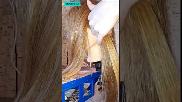 Сушим волосы с помощью фен-щетки (насадка-щётка) Galaxy смотреть онлайн