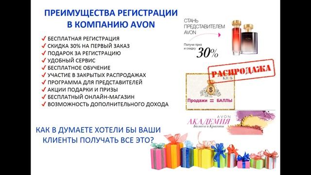 ВОЗМОЖНОСТИ в ЭЙВОН С07 2018 смотреть онлайн