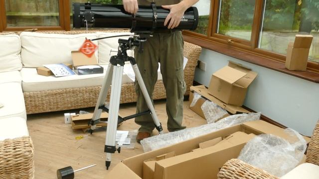 Skywatcher 130M Telescope Unboxing смотреть онлайн