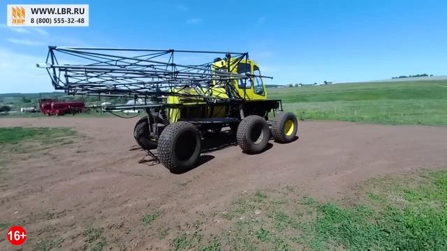 Самоходный опрыскиватель. В 4 раза эффективней навесных опрыскивателей!