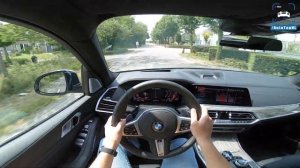 NEW! BMW X7 M50d POV Test Drive by AutoTopNL
