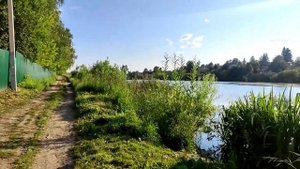 Озеро Квадратка в Новосибирске