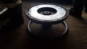 DAF 105 замена венца маховика!