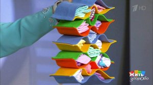 Как сложить одежду. Жить здорово! Фрагмент выпуска от 11.07.2017