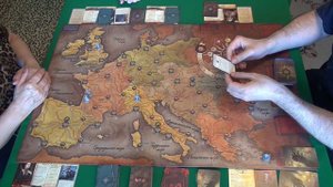 206 Ярость Дракулы. Третья редакция 1/2 часть   играем в настольную игру.