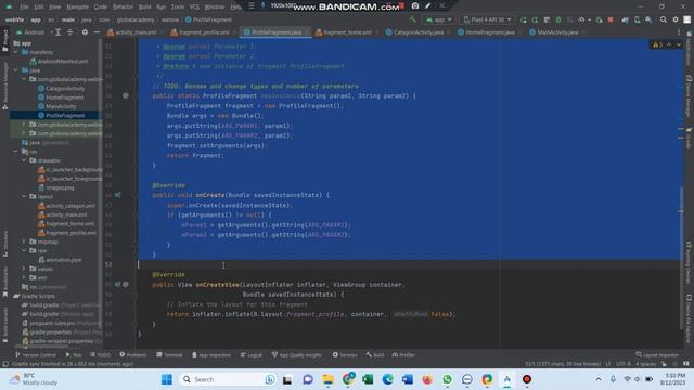 tab layout with fragment in android studio java, part 03 Bangla #EduTechBD01 смотреть онлайн