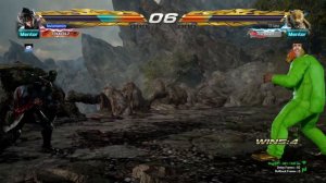 Devil Jin Tekken Blood Vegeance vs King