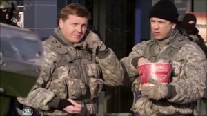 морские дьяволы.  гном, бизон, физик.  (Закадычные друзья).