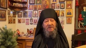 Архимандрит Иов (Гумеров). Поздравление с Рождеством Христовым..mp4