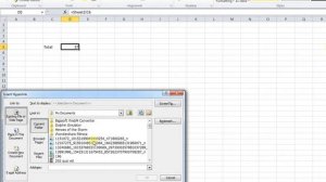 How to hyperlink one cell to another in Microsoft Excel